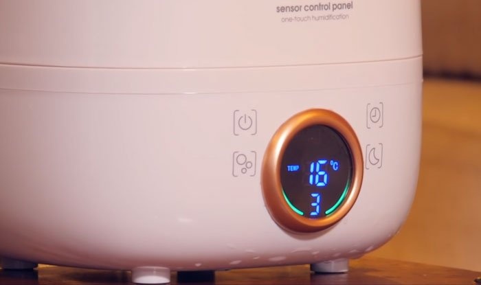 индикаторная лампочка на увлажнителе scallett comfort