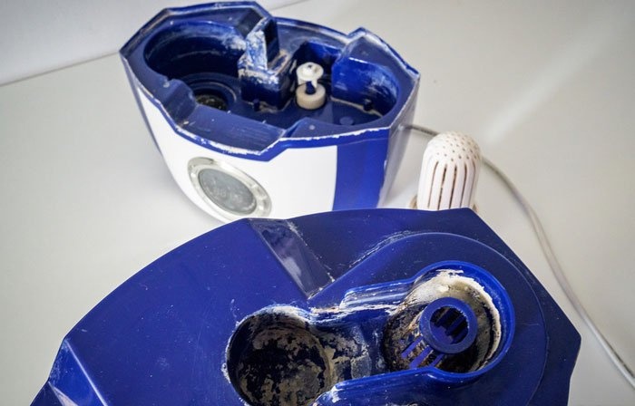 ультразвуковой увлажнитель после трех лет работы засоряется