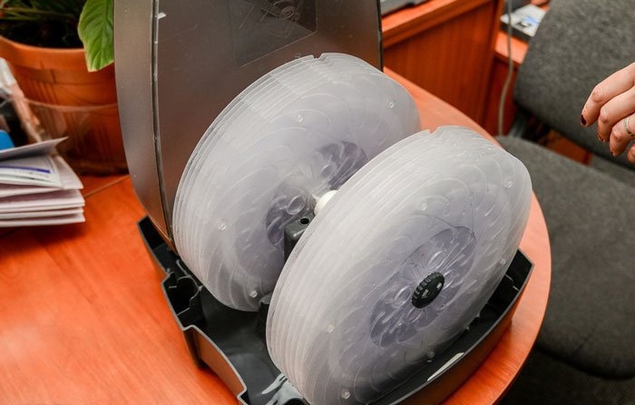 пневматическая промывочная машина и ее барабаны