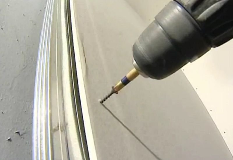 Крепление гипсокартона
