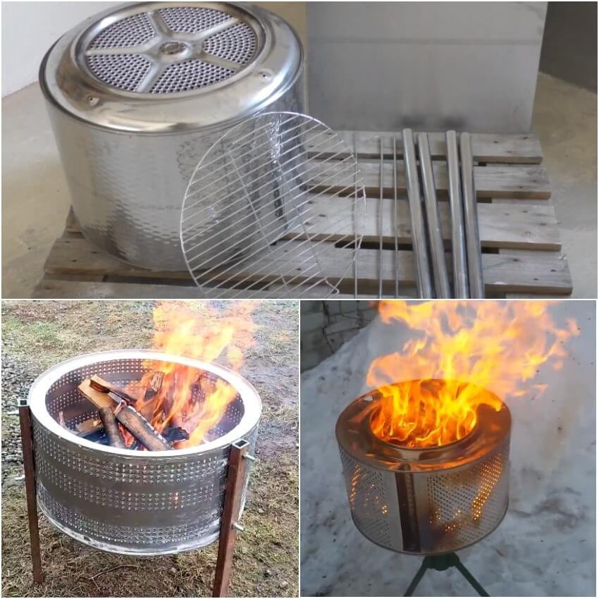 фотографии паяльников из барабана старой стиральной машины