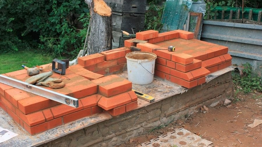 Пример конструкции барбекю
