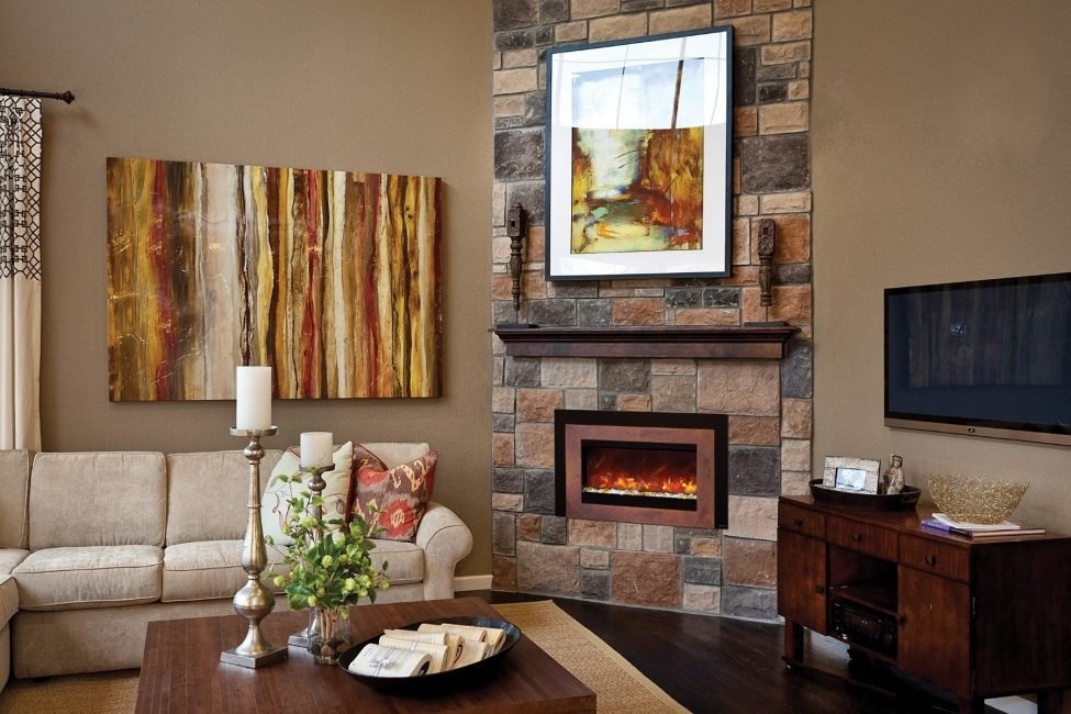 Вариант маленькой гостиной