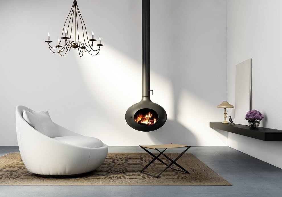 Красивое сочетание черного и белого в минималистском стиле